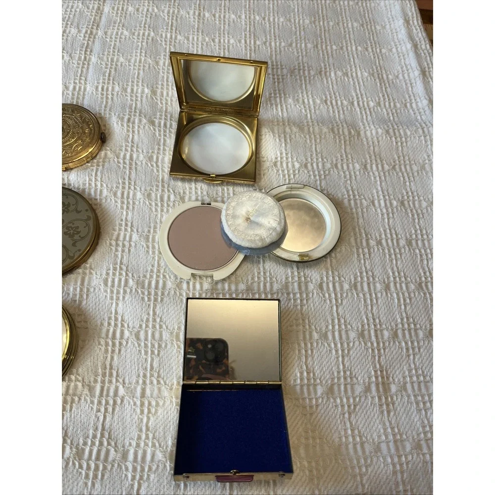 Wadsworth Framus Vienna Arden Avon Kigu Make-up Compact Powder Case LOT 6 Pcs